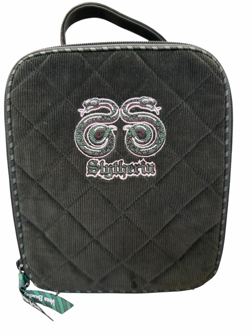 Vera Bradley Green Harry Potter Slytherin Lunch Bag